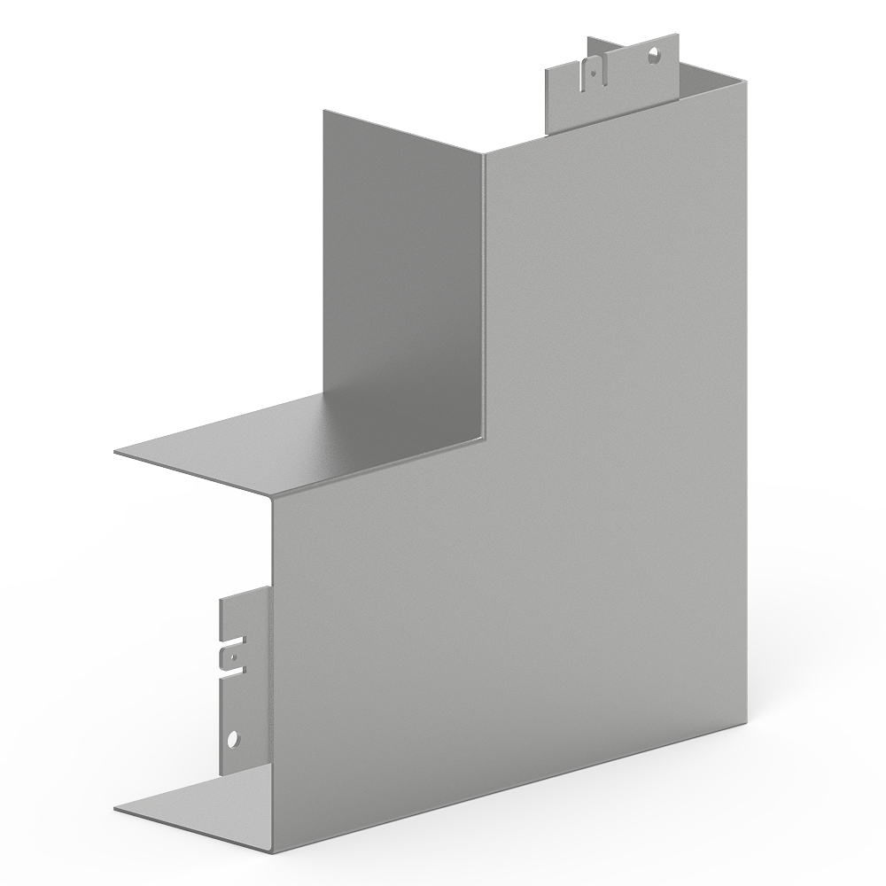 GGK LFS 60x100, vlakke hoek, staal, verzinkt - VPE=2
