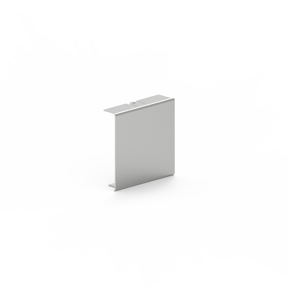 GGK LFS 60x60, eindstuk, staal, verzinkt - VPE=4