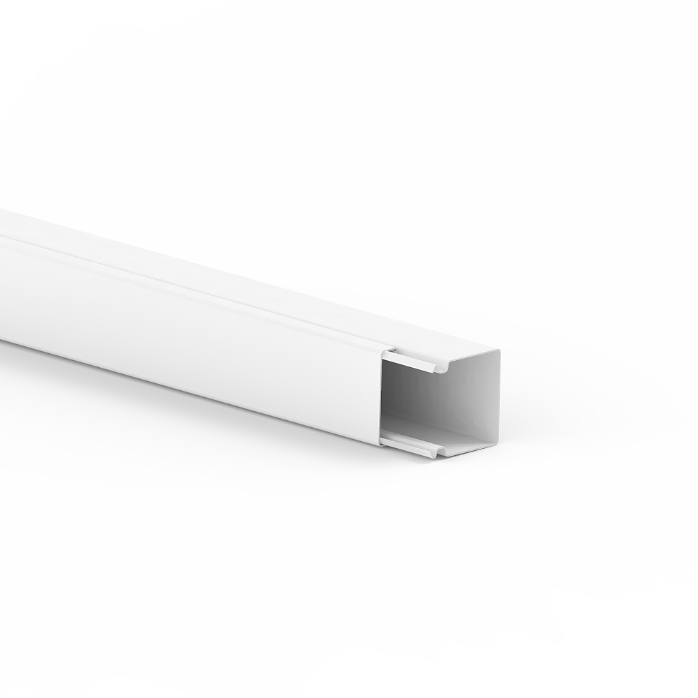 GGK LFS 30x30, inst. kanaal, staal, gecoat RAL 9010 - VPE=32