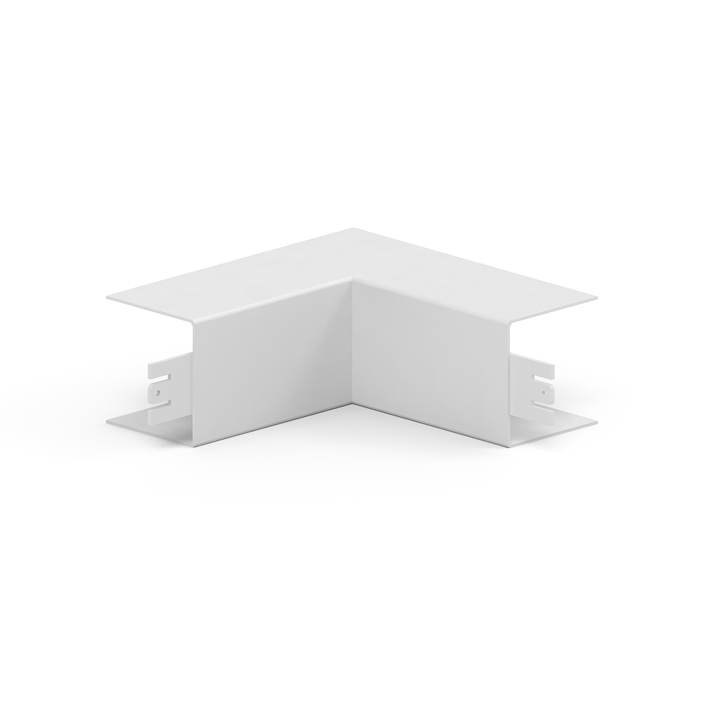 GGK LFS 40x40 - Angle intérieur blanc alpin