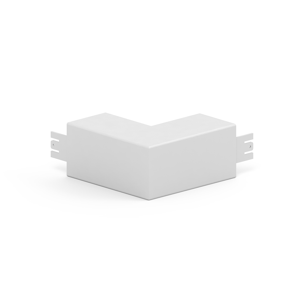 GGK LFS 40x40 - Angle extérieur blanc alpin