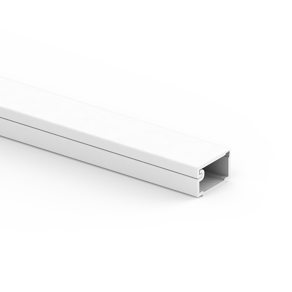GGK MINI Goulotte 7x12 clip - blanc alpin autocollant