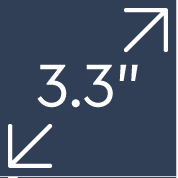 3,3-inch
