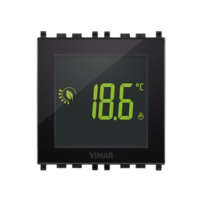 Surf.batt.-touch-thermostat RGB 120-230V antraciet