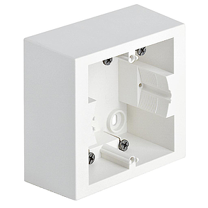 Vimar Boîtier en saillie 1-2M, profondeur 5mm (Blanc)