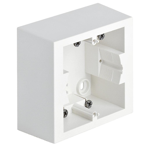 [VI09971.01] Vimar Opbouwbehuizing 1-2M wit, 43,5mm diep