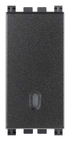 [VI19001] Vimar Arké - Interrupteur 1P 16AX (Gris)