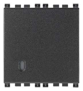 [VI19008.2] Vimar Arké - Bouton-poussoir 1P NO 10A 2M (Gris)