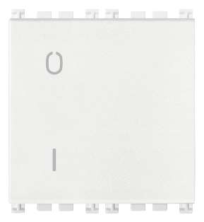 [VI19015.2.B] Vimar Arké - Interrupteur 2P 16AX 2M (Blanc)