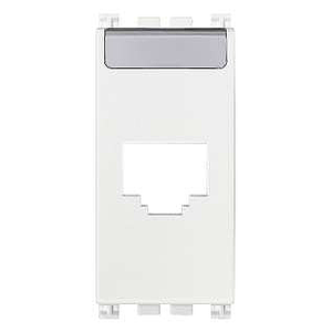 Vimar Arké - Adaptateur RJ45 AMP Avaya (Blanc)