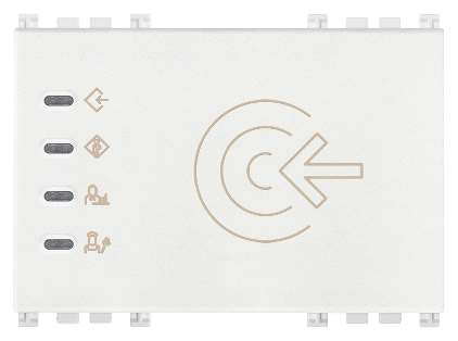 [VI19457.B] Vimar Arké - Lecteur transponder extérieur KNX (Blanc)