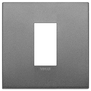 Vimar Arké Classic - Metal-Color 1M (Metaal - Mat Slate)