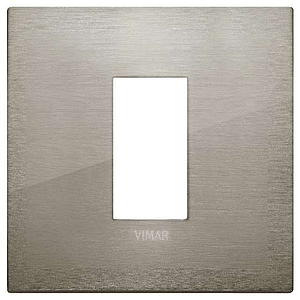 Vimar Arké Classic - Metal-Elite 1M (Métal - Brushed Inox)