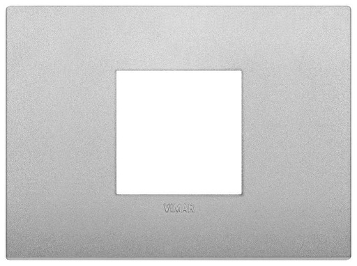 [VI19652.79] Vimar Arké Classic - Color-Tech 2M Centraal (Technopolymeer -  Mat Silver)