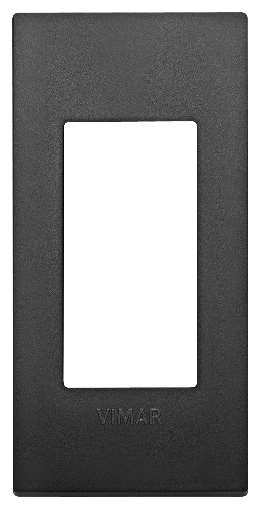 [VI19666.71] Vimar Arké Classic - Tecno-Basic 1M Panel (Technopolymeer -  Black)