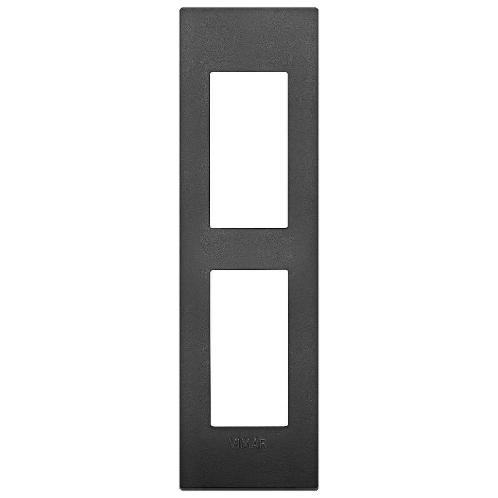Vimar Arké Classic - Tecno-Basic 2M Panel (Technopolymeer -  Black)