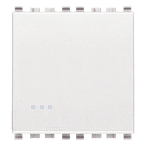 Vimar Eikon - 1P 16AX wisselschakelaar 2M (Wit)