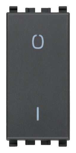 [VI20015] Vimar Eikon - 2P 16AX schakelaar 1-v (Grijs)