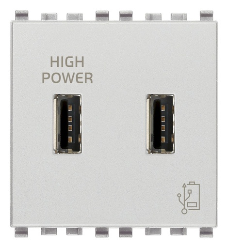 [VI20295.N] Vimar Eikon - Unité d'alimentation USB-A 5V 2,1A (Next)
