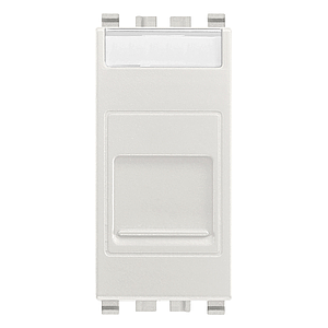 Vimar Eikon - Prise RJ45 Cat6 UTP avec couvercle (Next)