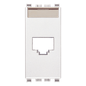 Vimar Eikon - Adaptateur RJ45 AMP Avaya (Blanc)