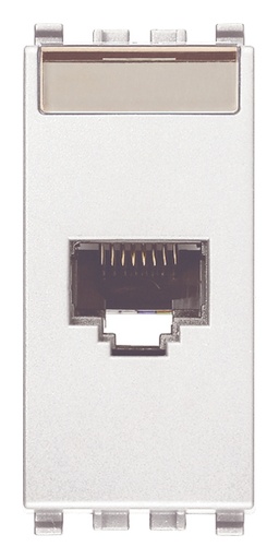 [VI20339.13.B] Vimar Eikon - RJ45 Cat6 Netsafe UTP stopcontact (Wit)