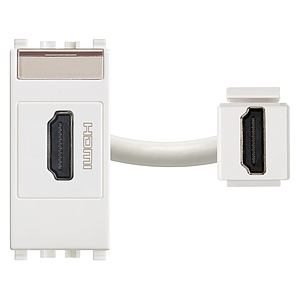 Vimar Eikon - HDMI outlet (Wit)