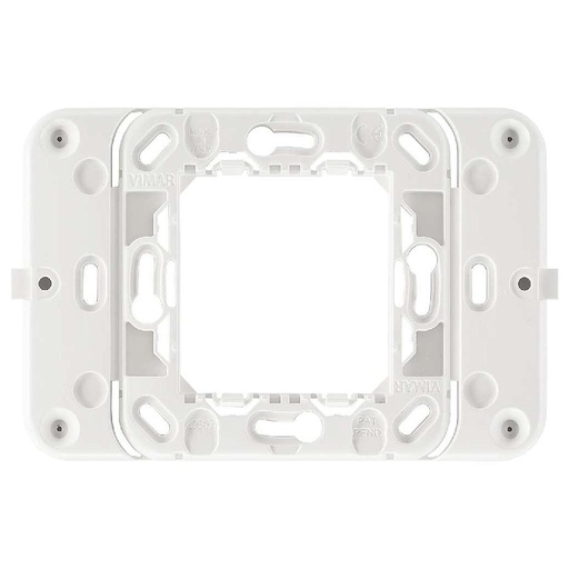 [VI20507.B] Vimar Eikon Chrome - Cadre à montage pour interrupter RF (Blanc)