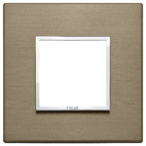 [VI21642.05] Vimar Eikon Evo - Primari 2M (Aluminium - Neutral bronze)