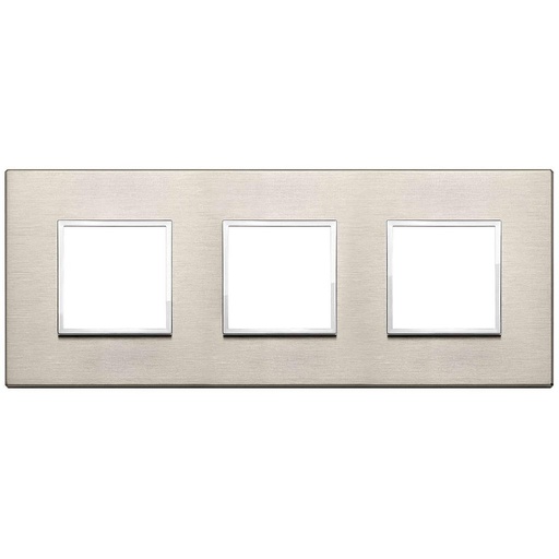 [VI21644.04] Vimar Eikon Evo - Primari 6M - 2+2+2 (Aluminium - Neutral bronze)