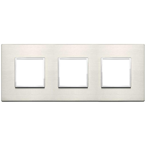 [VI21644.08] Vimar Eikon Evo - Esclusivi 6M - 2+2+2 (Aluminium - Titanium)