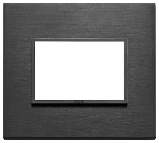 [VI21653.18] Vimar Eikon Evo - Essenziali 3M (Aluminium - Total Black)