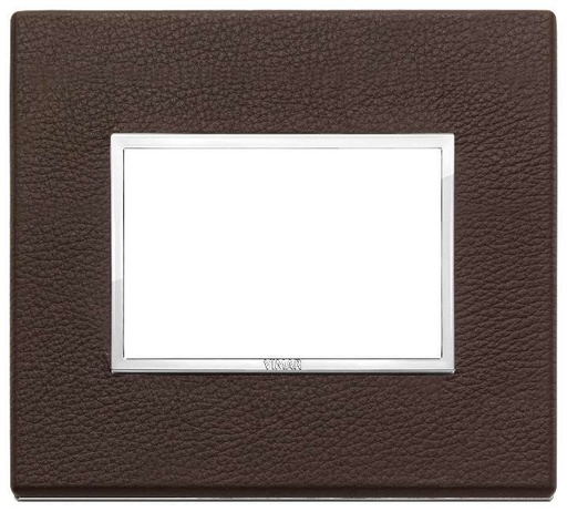 [VI21653.22] Vimar Eikon Evo - Raffinati 3M (Cuire - Tobacco)