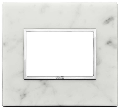 [VI21653.51] Vimar Eikon Evo - Scolpiti 3M (Pierre - Carrara White)