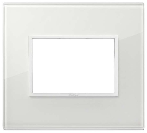 [VI21653.87] Vimar Eikon Evo - Essenziali 3M (Verre - Total White Diamond)