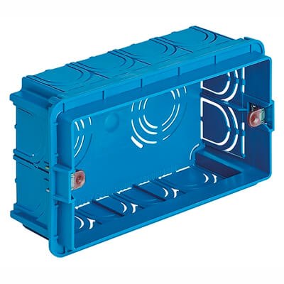 [VIV71304] Vimar Inbouwdoos 4M licht (blauw)