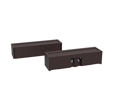 [ZE990000312] Zennio Magneetcontact Opbouw Groot Bruin