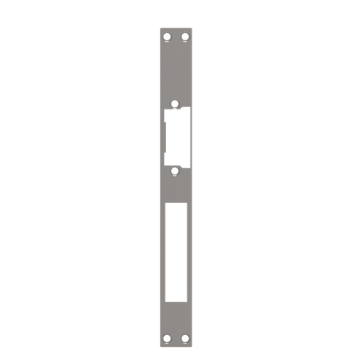 [ZEZAC-AC1] Zennio Plaque Serrure Electrique - Modèle 1 (Bord Droit)