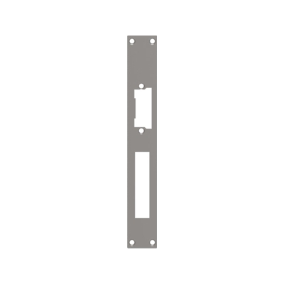 [ZEZAC-AC2] Zennio Plaat voor Elektisch Slot - Model 2 (Rechte Rand)