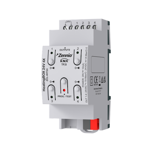 [ZEZCL-4HT24] Zennio HeatingBOX 24V 4X