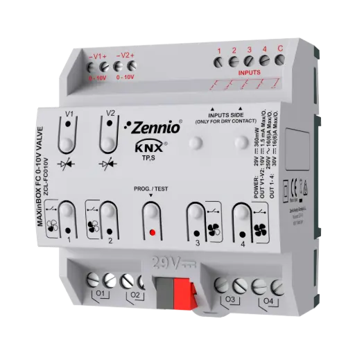 [ZEZCL-FC010V] Zennio MAXinBOX FC 0-10V Valve