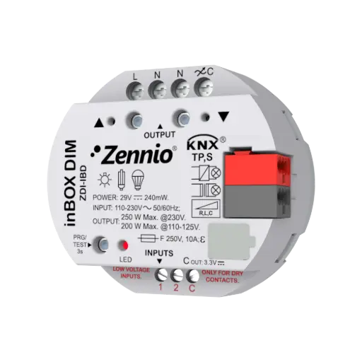 [ZEZDI-IBD] Zennio inBOX DIM