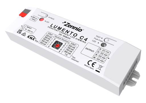 [ZEZDI-RGBCC4] Zennio Lumento C4