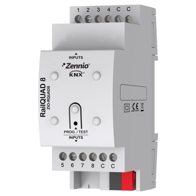 [ZEZIO-RQUAD8] Zennio RailQuad8