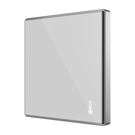 [ZEZAC-SQAT-S] Zennio Square Temperatuursonde (Zilver)