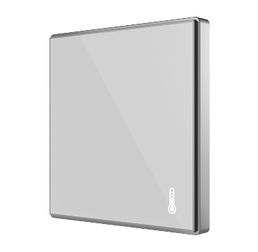 [ZEZAC-SQAT-S] Zennio Square Temperatuursonde (Zilver)