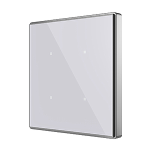 Zennio Square TMD 4 (Argent)