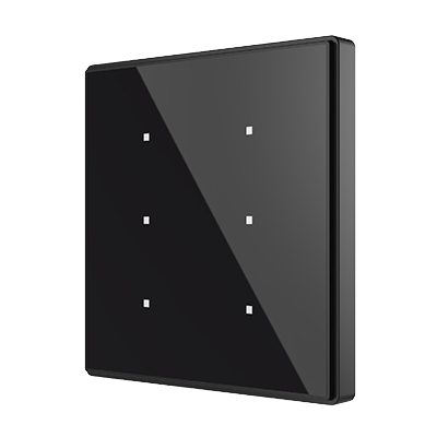 [ZEZVI-SQTMD6-A] Zennio Square TMD 6 (Anthracite)