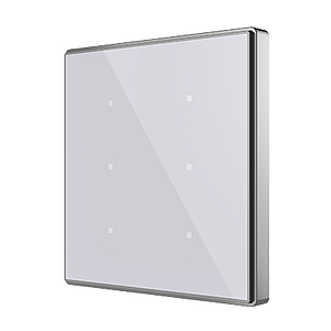 Zennio Square TMD 6 (Argent)