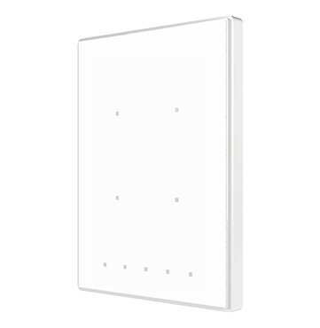 [ZEZVI-TMDP4-AW] Zennio TMD Plus 4 (Aluminium - Wit)